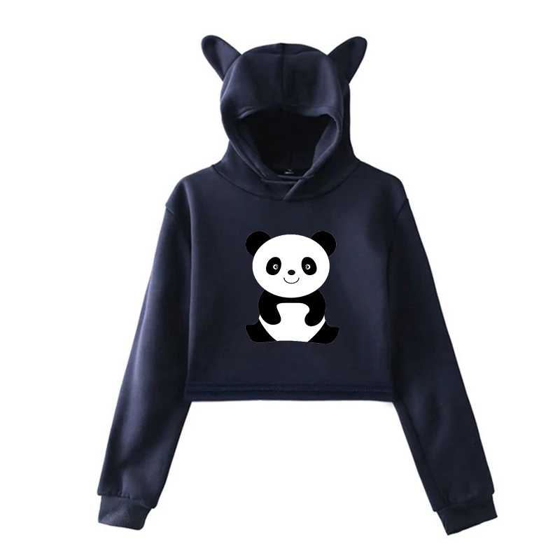 Kawaii Hoodie 8 Kawaii/толстовки с принтом панды для девочек-подростков; худи в стиле Харадзюку; Женская толстовка в стиле Харадзюку; пуловеры с капюшоном; сезон осень-зима; милые топы - Color: Kawaii Hoodie 8