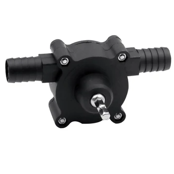 

Electric Drill Pump Self Priming Transfer Pumps Oil Fluid Water Pump Portable Round Shank Heavy Duty Self-Priming Hand