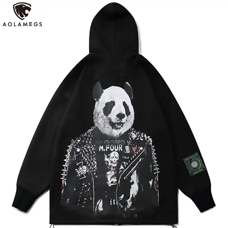 casaco de panda masculino