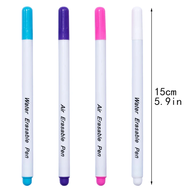 Erasable Fabric Marker Pen Sewing  Disappearing Ink Pen Fabric - 1/6pcs  Fabric Pen - Aliexpress