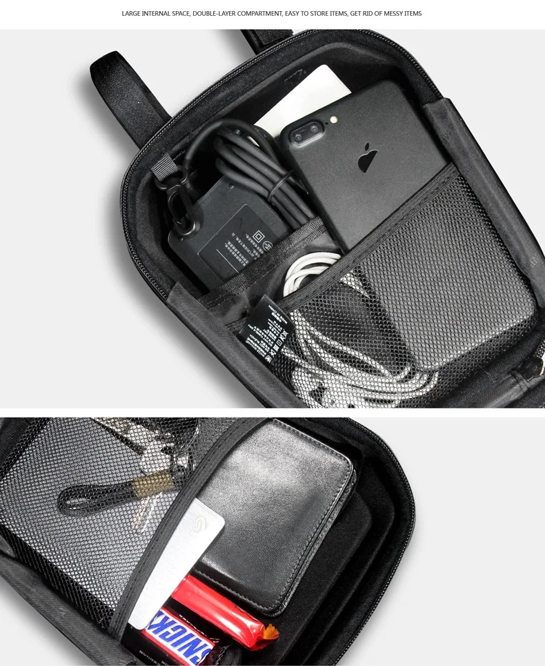 Сумка на голову для дикого человека с ручкой для скутера Xiaomi M365, сумка для электрического скутера, жесткая оболочка, сумка на голову NINEBOT для Xiaomi M365Pro