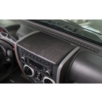 

For Jeep Wrangler JK Center Console Cover Car Auto Dashboard Trim Decor Parts