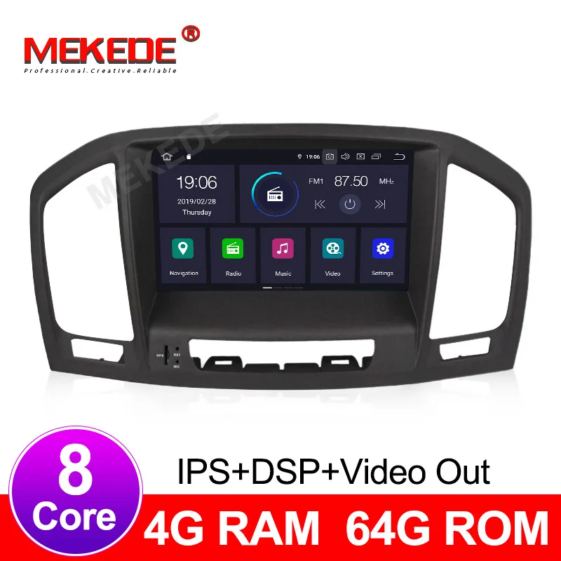 MEKEDE ips DSP Android 9,0 автомобильный DVD радио плеер для Opel Vauxhall Holden Insignia 2008-2013 автомобильный стерео gps навигация Мультимедиа