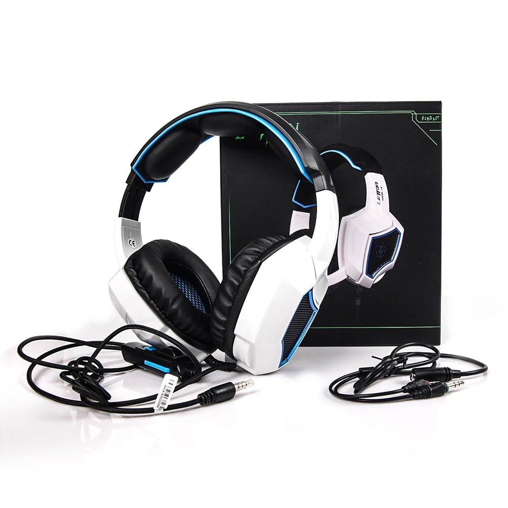 Letton L9 Gaming Headset Wired Over Ear HiFi Gaming Headphones with 360 Rotatable Microphone for PS4 PC Computer