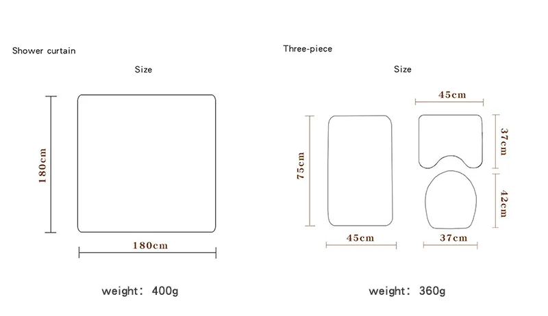 Набор водонепроницаемых занавесок для ванной комнаты с рисунком перьев, набор ковриков с крышкой, ковриков для унитаза, набор ковриков для ванной
