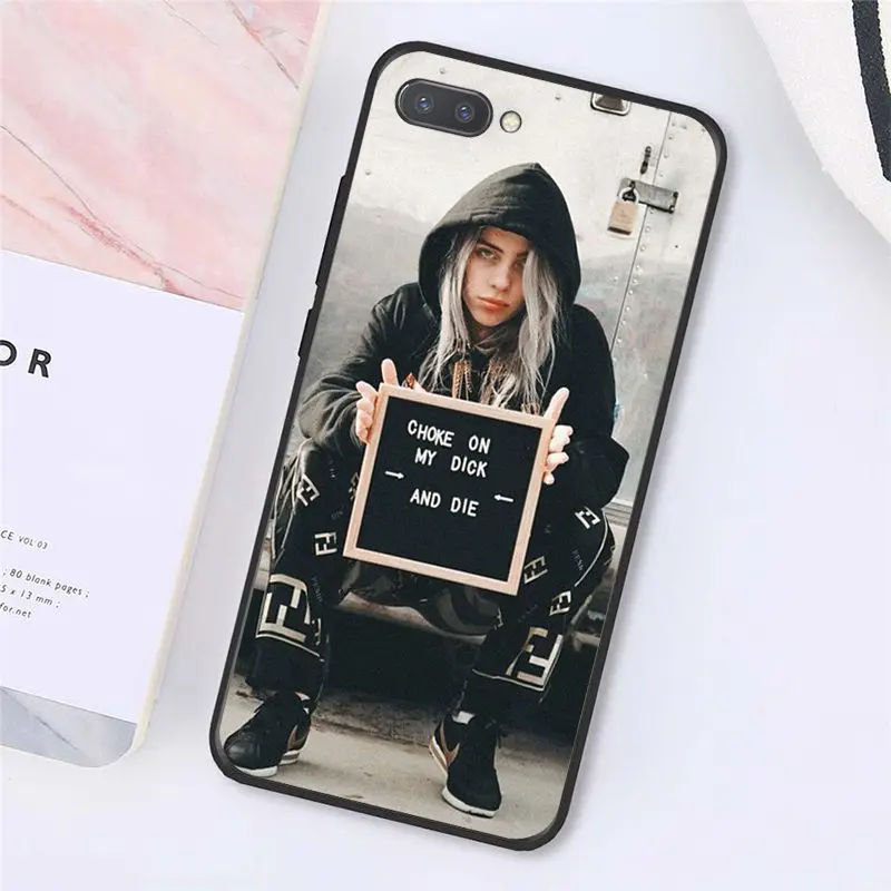 Yinuoda Billie Eilish Горячая музыка певица звезда чехол для телефона huawei Honor 8A 8X9 10 20 Lite 7A 5A 7C 10i 20i - Цвет: A16