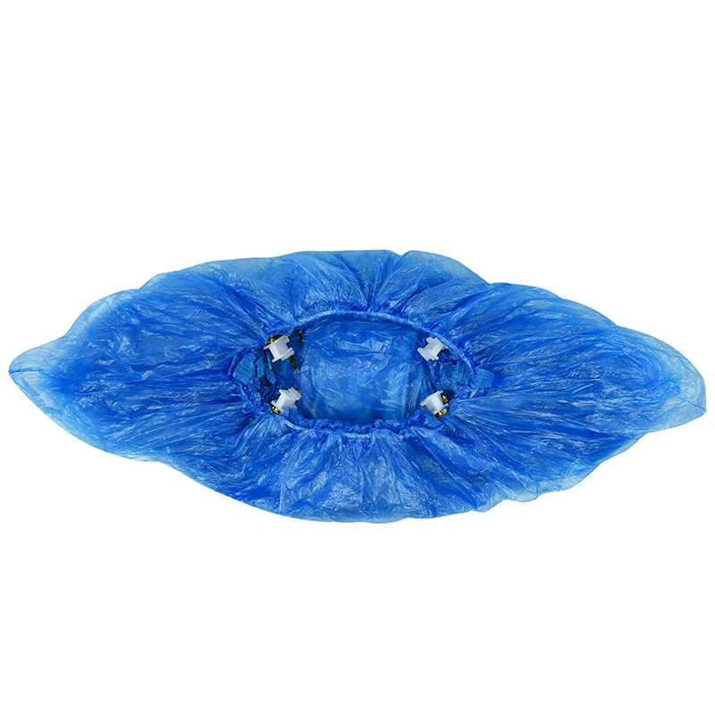 Waterproof PE shoe cover for disposable shoe cover automatic foot machine 100pcs shoe covers disposable shoe covers plastic shoe cover