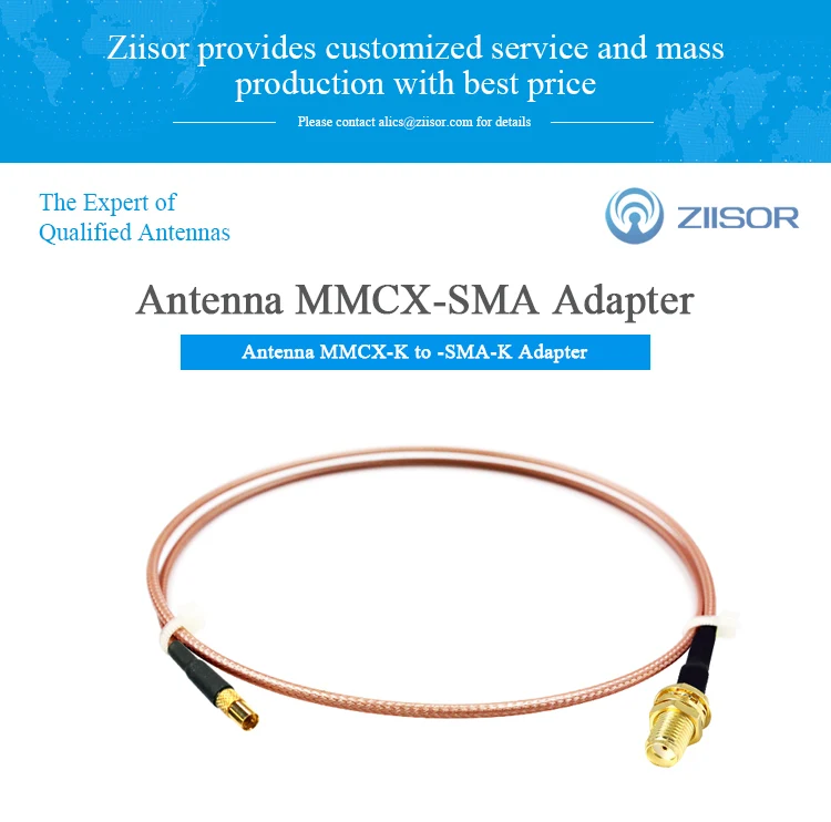 Антенный разъем расширяемый кабель с адаптером MMCX Female SMA для женщин RG316 Фидер удлинитель провода