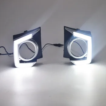 

Suitable for 15-16-Mitsubishi L200 Daytime Running Lamp Mitsubishi Triton Modified with LED Daytime Running Lamp