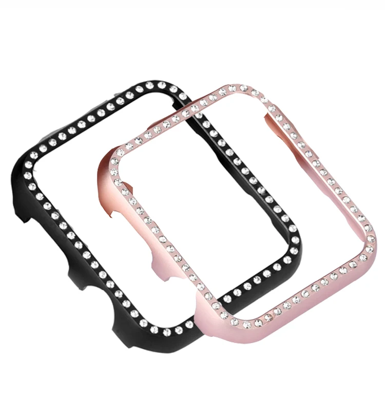 Лучшая цена жесткий защитный чехол для Apple Watch серии 5 4 3 2 1 38 мм 42 40 44 iwatch band|Ремешки