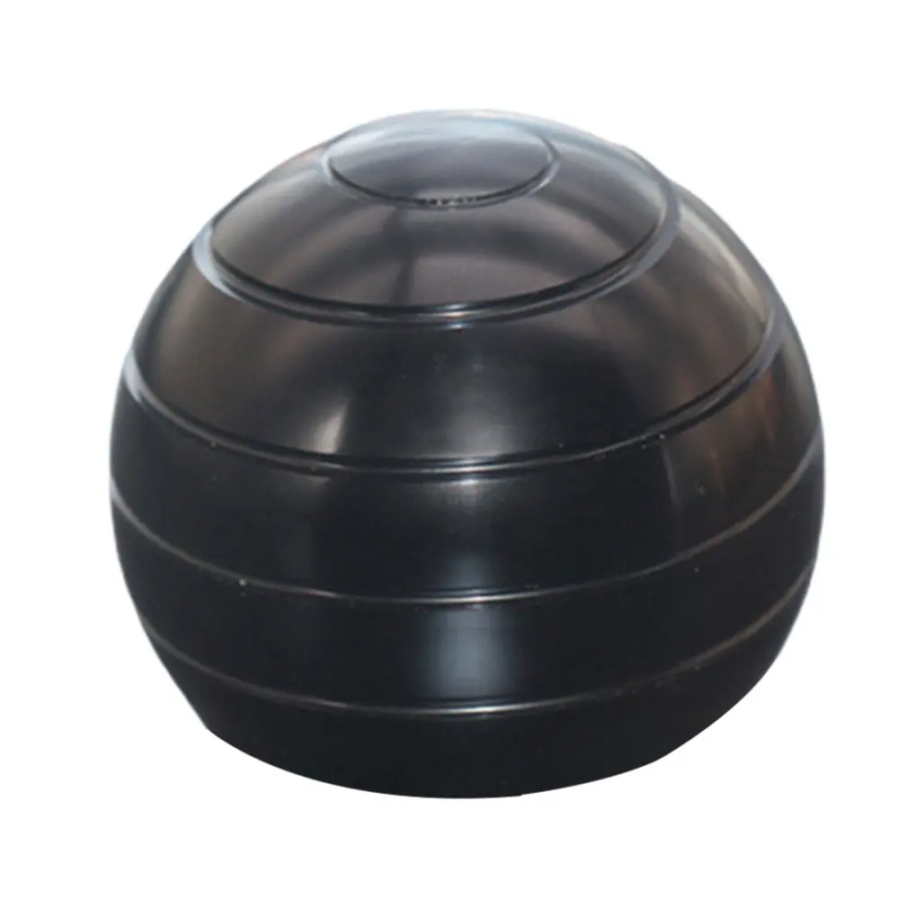 45MM black Светящаяся зарядка, непрерывная игра, рука, поворот пальца, Роллинг, игрушка, освещающая, летающий, праздничный подарок, воздушный Спиннер - Цвет: 45MM black