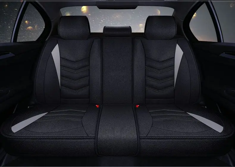 Высокое Качество Лен+ кожаный чехол автокресла для Chevrolet Aveo Sonic зубная щётка Lova T250 T300(Передний+ задний) 5-сиденье Подушка для сидения