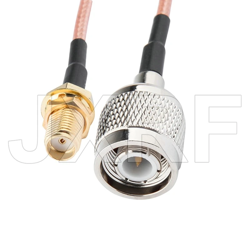 SMA macho a hembra TNC hembra RG316 adaptador de Cable espiral Coaxial 10CM-100CM