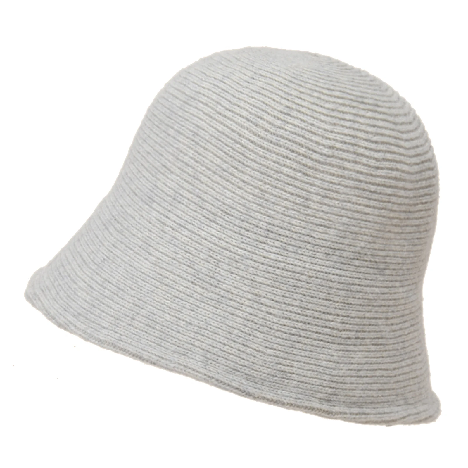 white bucket hat Women Solid Color Wool Bucket Hat Drawstring Fisherman Vintage Knitted Basin Cap female bucket hat