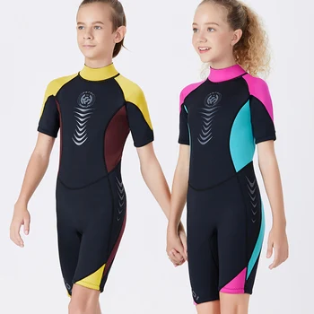 

One-piece Diving Suit Surfing Wetsuit teenager Thermal Swimsuit Wetsuits for Diving Swimming Surfing 2.5mm Neoprene