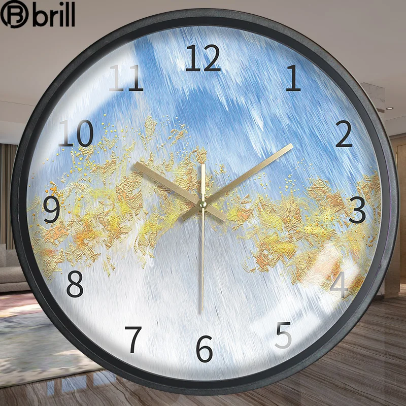 

Nordic Decorative Wall Clocks Fashion Home Luxury Design Large Wall Clocks Living Room Nordic Ins Simple Wall Clock 50