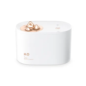 

1L/5W Two-port Spray Port Design Spray Humidifier 12h Wireless Spray 3600mAh Power Supply USB Power Mode Humidifier