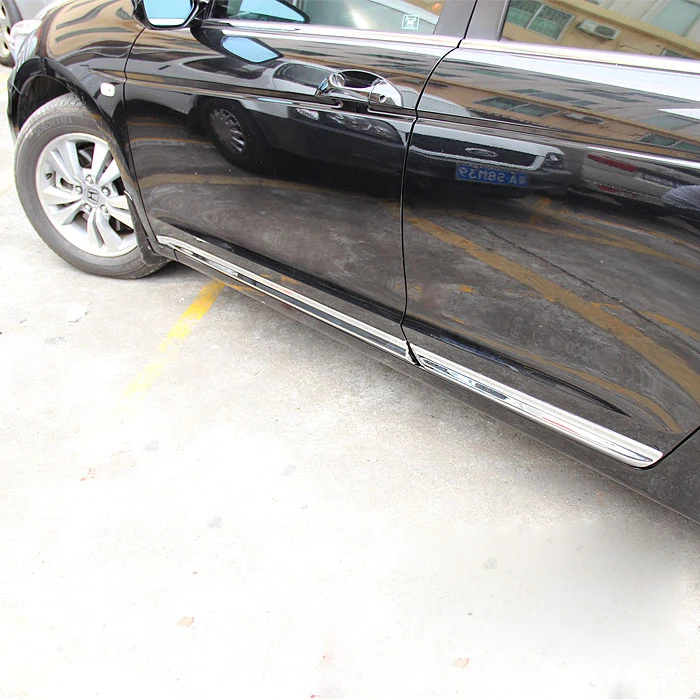 4 шт. АБС-пластик для Honda Accord 2008-2012 обшивки кузова стикер антиколлизии двери |