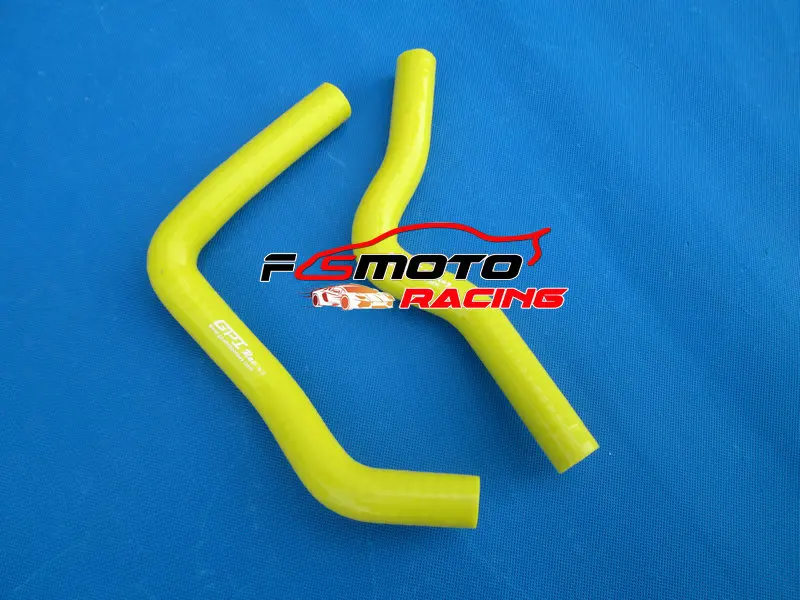 Yellow Для SUZUKI RM 85 RM85 02 03 04 05 06 07 08 Радиатор силиконовый шланг 02-08 - Color: Yellow