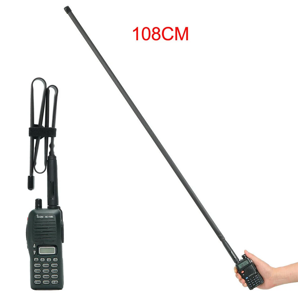 На открытом воздухе радио продлить SMA типа «мама» VHF Любительская рация Тактический антенна Dual Band Портативный иди и болтай Walkie Talkie “иди и складной для BAOFENG BF-888S UV-5R/82