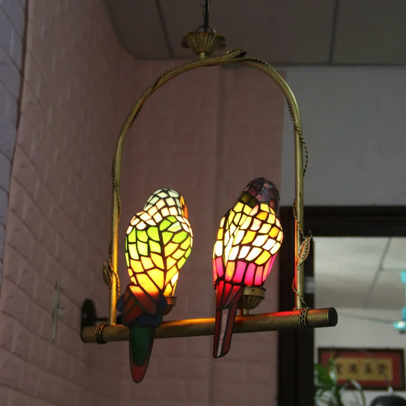 

tiffany dragonfly lamp glass shade pendant light bohemian single pendant hanging light foam packing for hallway corridor