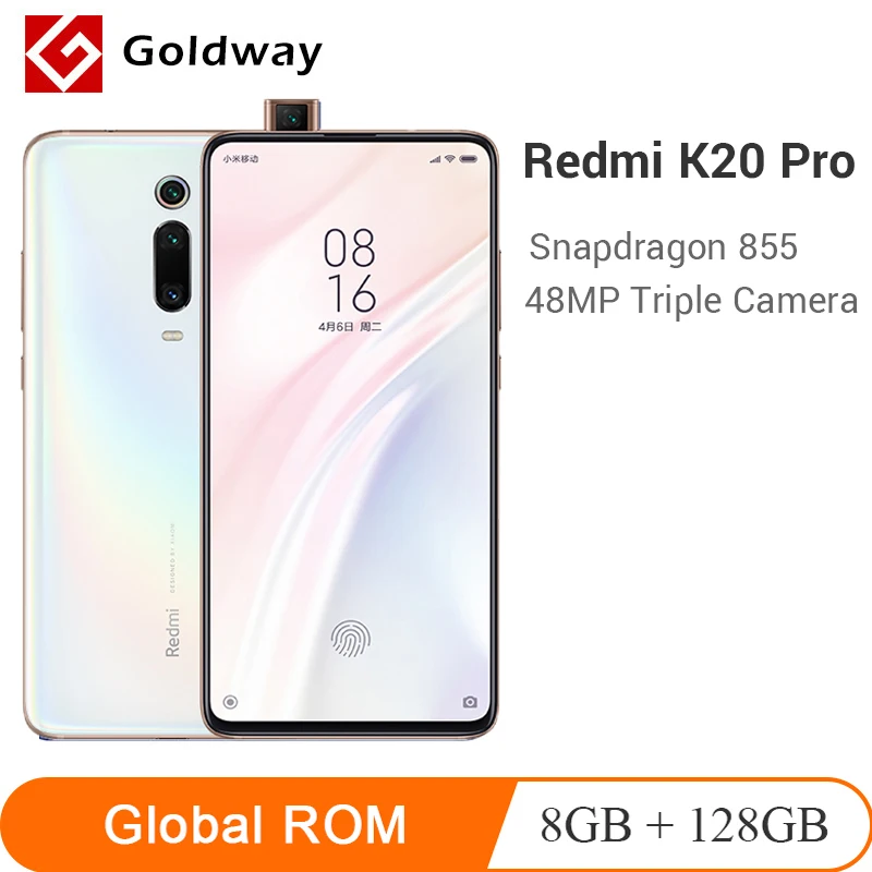 

Global ROM Xiaomi Redmi K20 Pro 8GB RAM 128GB ROM Mobile Phone Snapdragon 855 Octa Core 6.39" AMOLD Screen 48MP Camera 4000mAh
