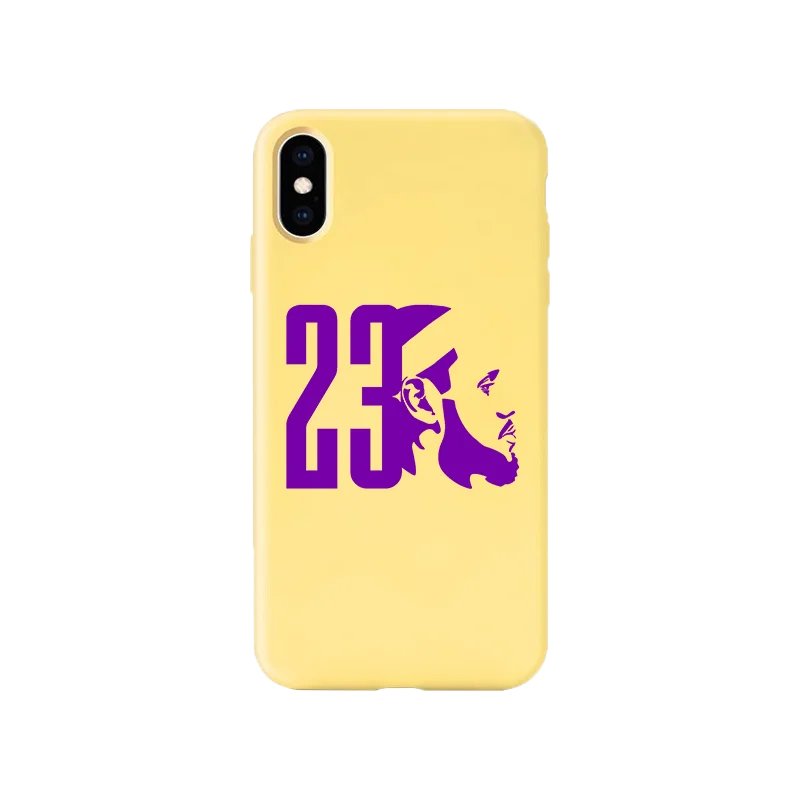 LeBron king James 23 Лос-Анжелес мягкий чехол для телефона из ТПУ чехол для iPhone11 pro 5 5S se 6 6s X Xs XR MAX 7 8 plus - Цвет: Y-2295