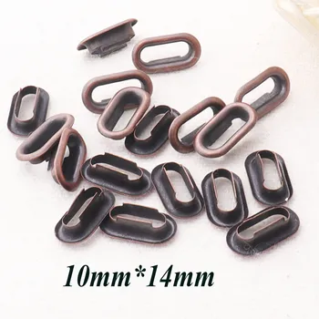 

200 SETS Copper Eyelets Grommets With Washers Metal Eyelets for Tags Eyelets Tunnels Canvas Eyelets Leather Eyelets-10MM