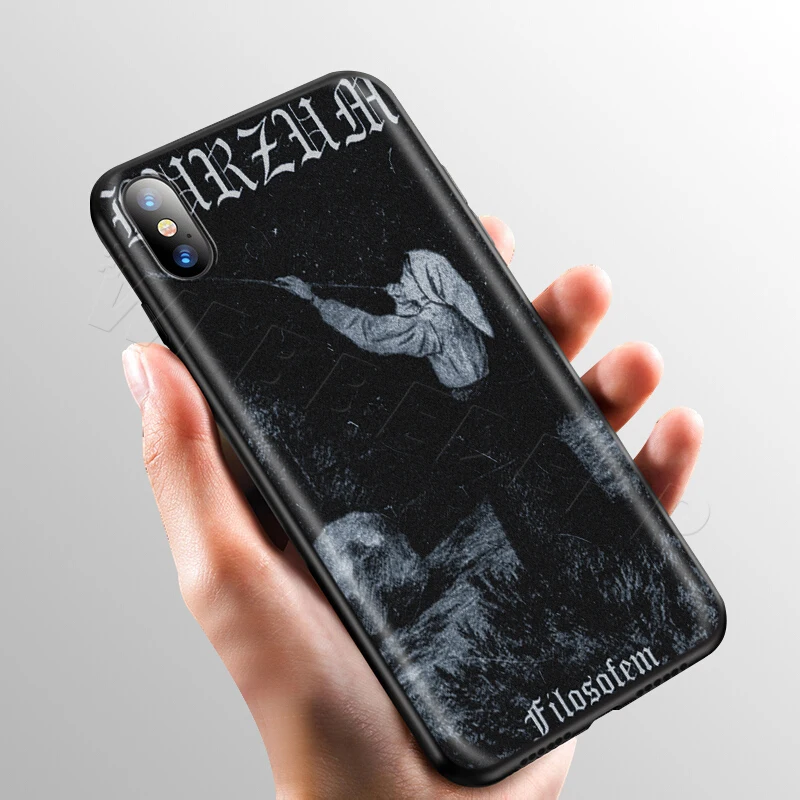 Чехол Webbedepp Burzum Filosofem BRZM для Apple iPhone 11 Pro XS Max XR X 8 7 6 6S Plus 5 5S SE - Цвет: 1