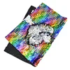 Colorful Reversible Sequin A4 Sew-On Fabric For DIY Handmade Women Clothing Handbag Decor Patchwork Materials ► Photo 1/6