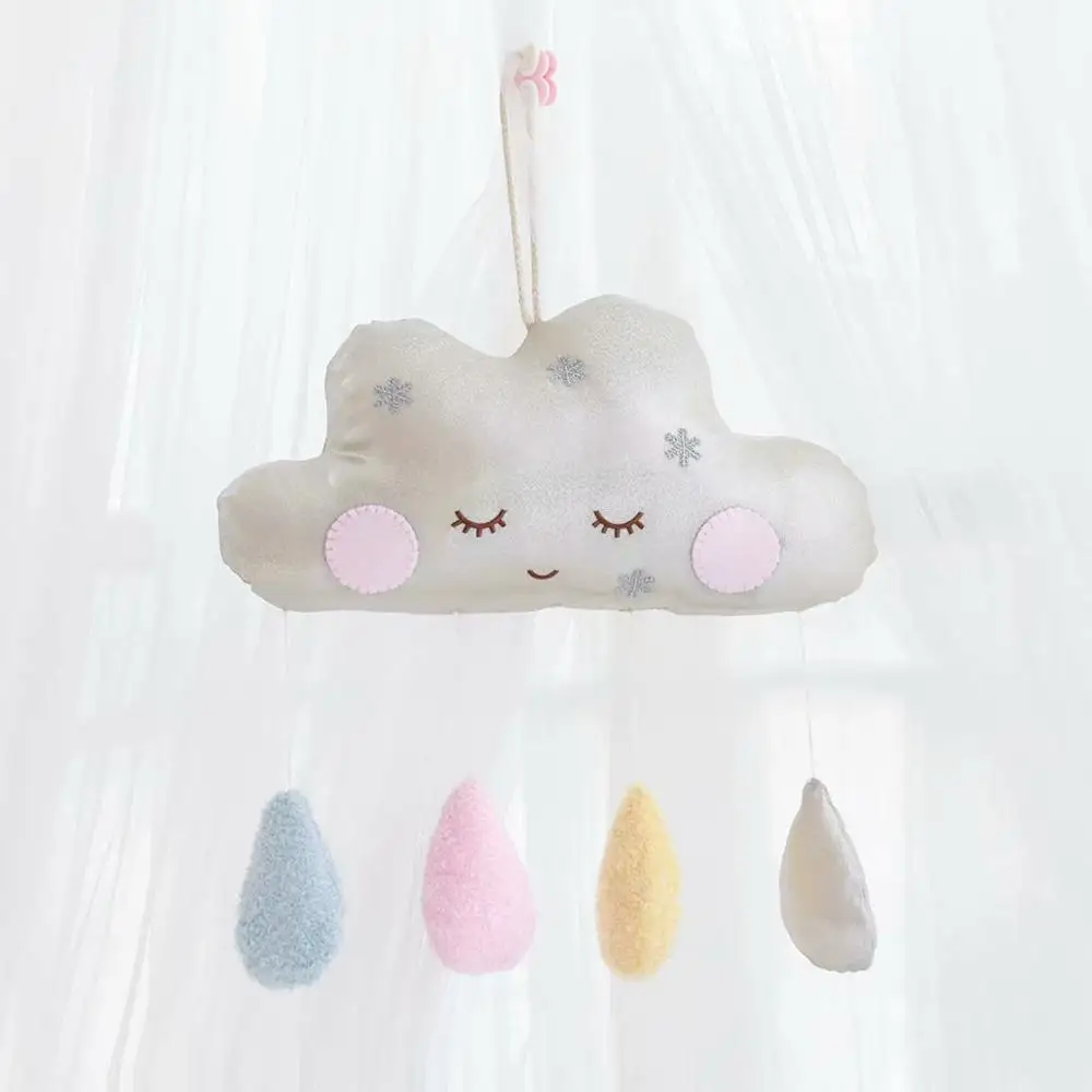 35 см Kawaii Cloud& Moon мягкая плюшевая подушка мягкая подушка Lovey в виде улыбающегося облака плюшевые игрушки для детей Детская комната украшения