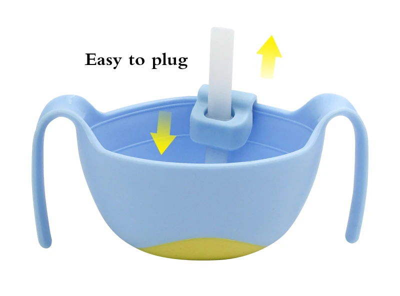 Imebaby children tableware bamboo fiber baby snack drink porridge meal baby bowl complementary food soup tableware