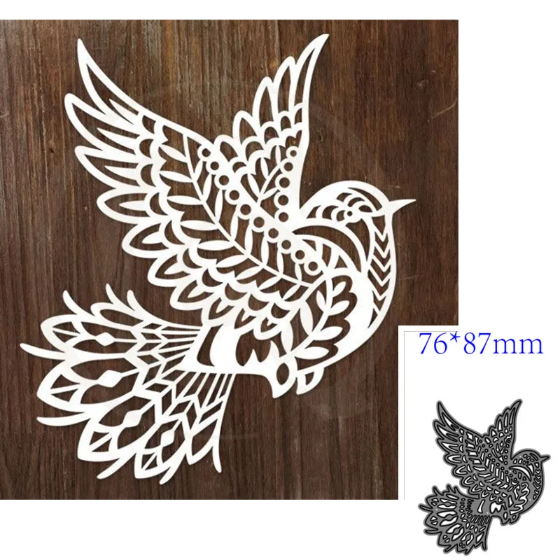 Metal Cutting Dies Cut Mold Animal bird Decoration Scrapbook Paper Craft Knife Mould Blade Punch Stencils | Дом и сад