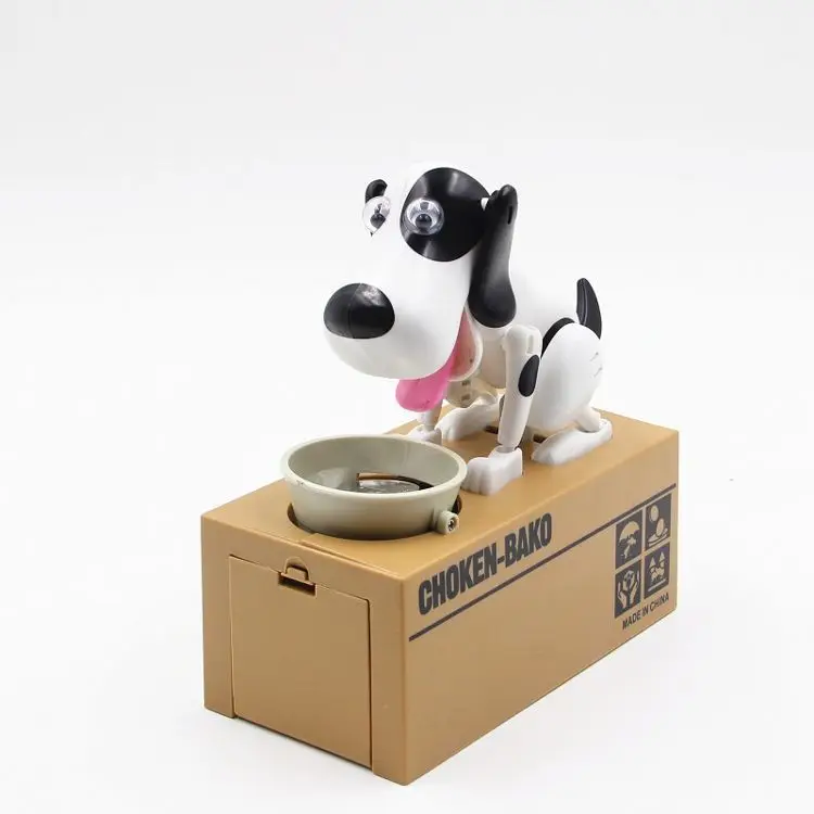 

Children Strange New Electric tou qian gou Money Box Dog Money Saving Box Coin Bank Financial Canine Box Money Box Gift
