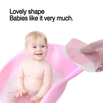 

Baby Shower PVA Sponge Cute Bath Brush Soft Skin-Friendly Healthy Harmless To Protect Baby's Skin