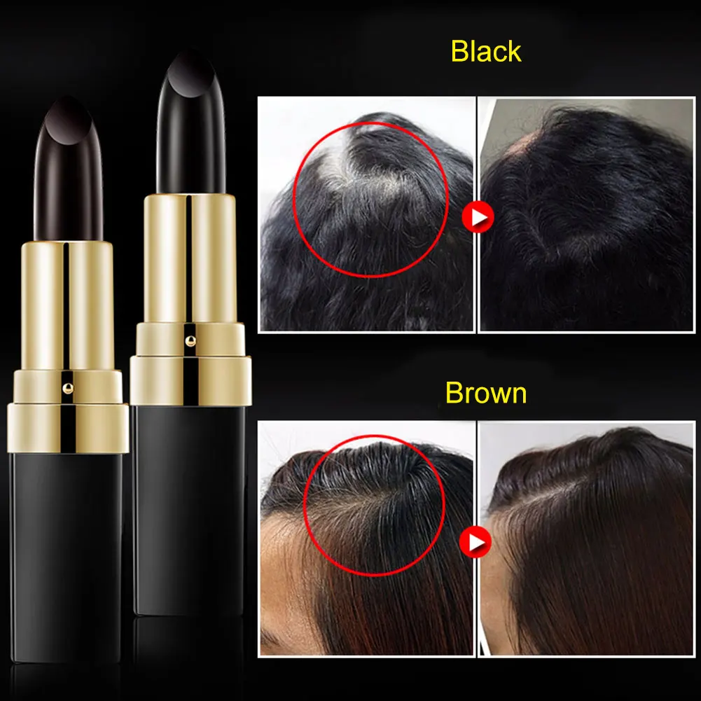 Новая краска для волос ручка одноразовая Временная крышка белые волосы Быстрая краска окрашивание палочка WSH99