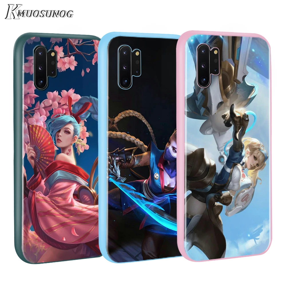 

Cartoon characters Baseus Candy Color Cover for Samsung Galaxy Note 10 9 8 S11 S10 S9 S8 S7 Plus Edge Phone Case