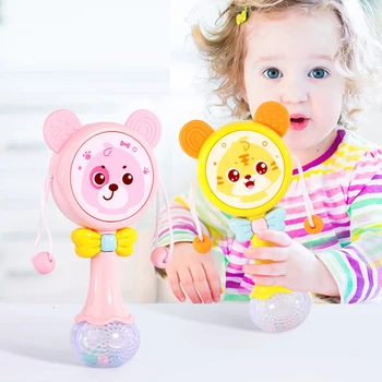 

Baby Music Teether Rattle Toy for Child 0-12 Education Mobile Cot Kids Bed Bell Newborn Stroller Crib Infant Pacifier Weep Tear