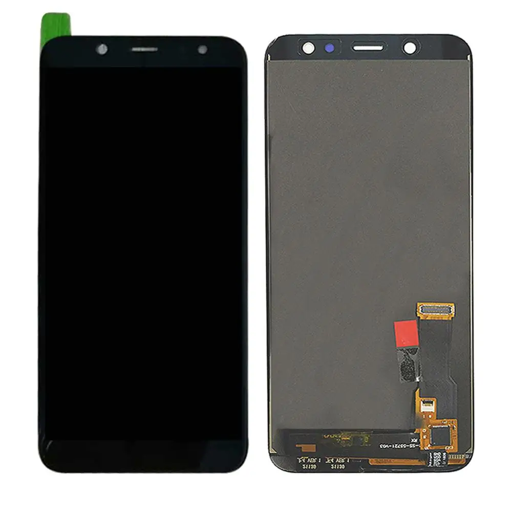 black SZHAIYU 5,6 ''A6 HD ЖК-экран для samsung Galaxy A6 sm-a600f A600FN ЖК-дисплей сенсорный экран дигитайзер с рамкой - Цвет: black
