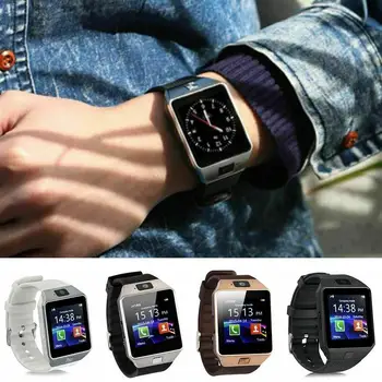 

Smart Watch With Camera For Ios Android Phones Bluetooth Wrist Watch Sim Card Smartwatch Support Multi Language