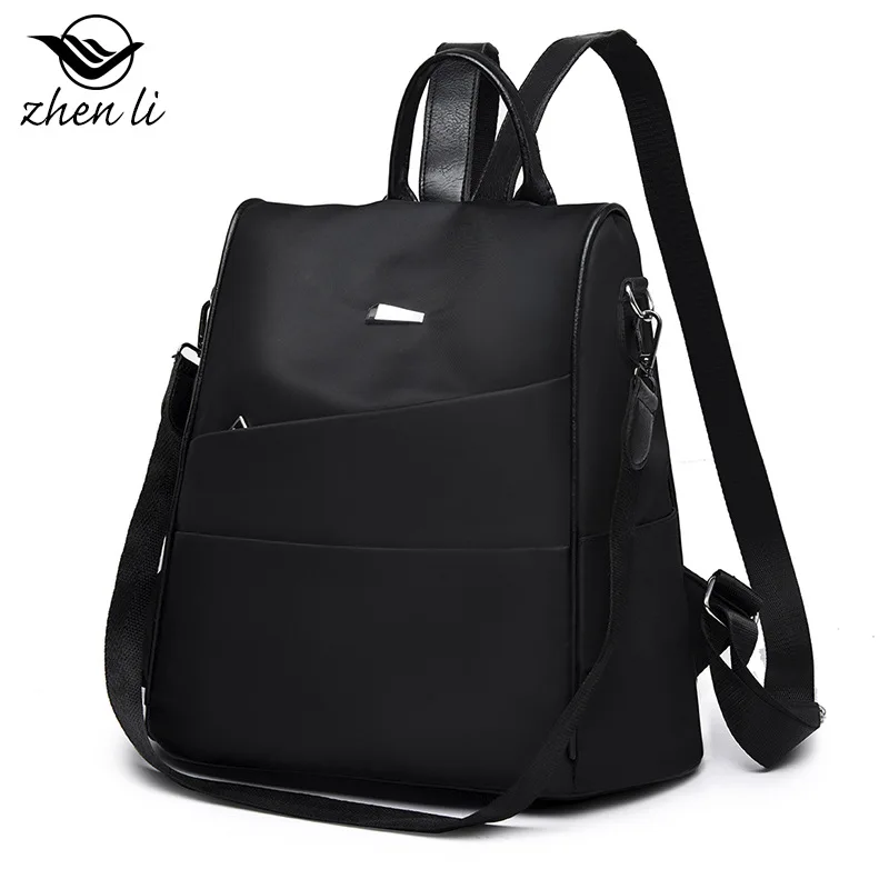 

Zhenli Cross Border Popular WOMEN'S Bag 2019 Korean-style Oxford by Shoulder Hand Bag Amazon Backpack Wholesale