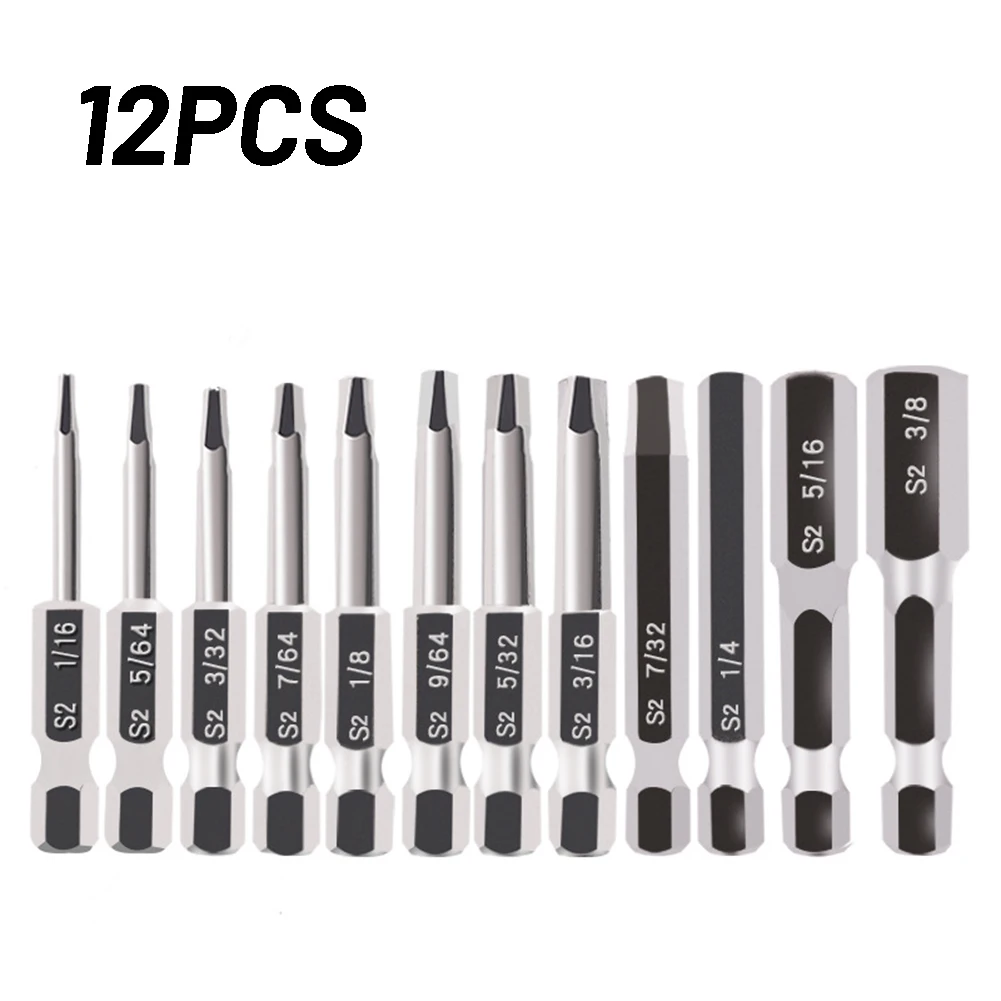 12 Pcs Drill Bit Impact Screwdriver Bit 