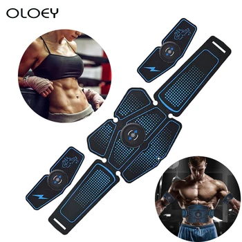 

Abdominal Muscle Stimulator Trainer Sport Fitness Equipment Training Gear Muscles Electrostimulator Toner Gym Exercise At Home