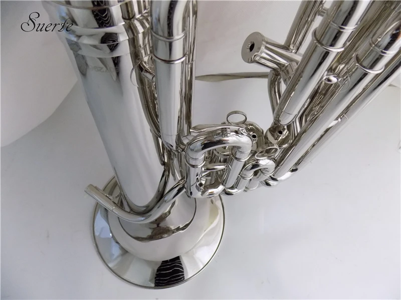 Bb euphonium 3+ 1 поршни компенсирующая система с ABS чехол для музыкальных инструментов Профессиональный euphonium horn