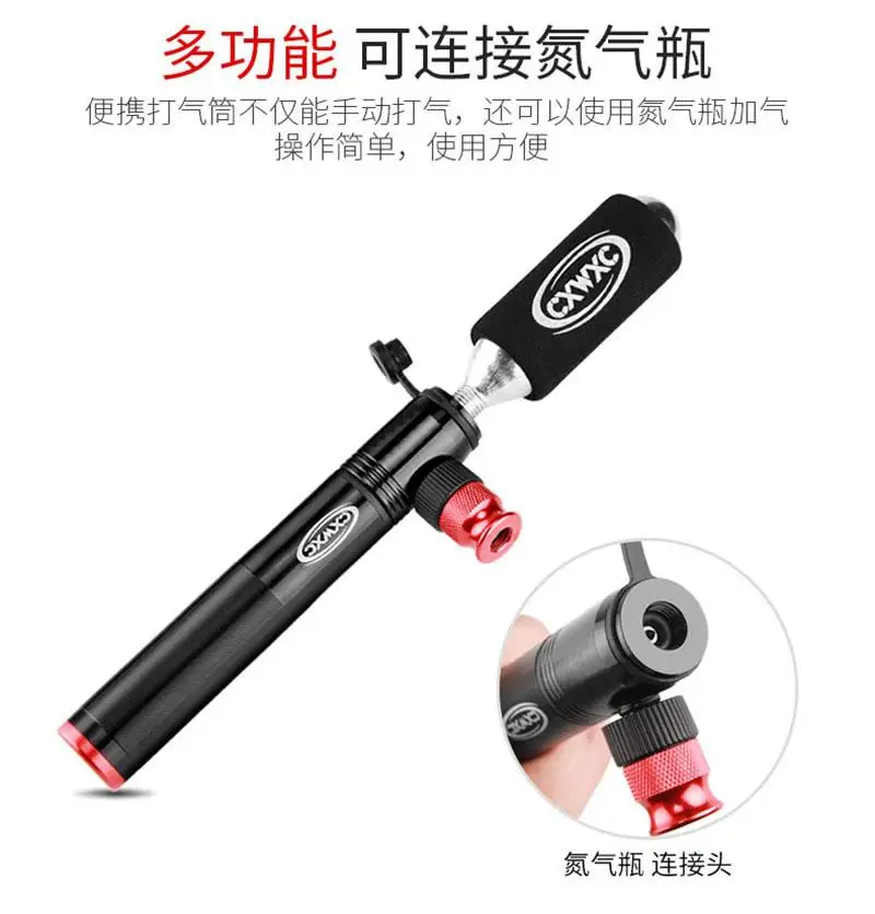Велосипедный насос мини 160psi Schrader Presta клапан дорожный велосипед Co2 комбинированный портативный велосипедный ручной насос высокого качества
