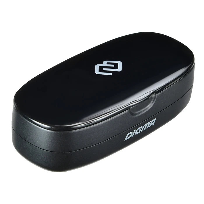 Гарнитура вкладыши Digma TWS-04 черный беспроводные bluetooth(кейс в компл