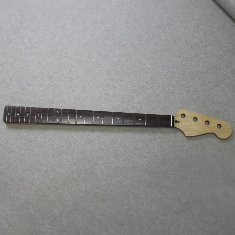 FLEOR 21 Frets PB P басовая Шея канадский клен гриф палисандр 12 ''гриф 42 мм гайка матовый сатин для бас-гитары