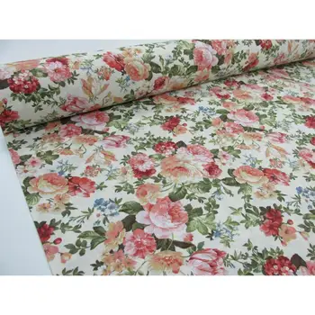 

PRINTED CANVAS Ref. ROMI BLUE PINK footage 2,45 MTS x width 2,80 m