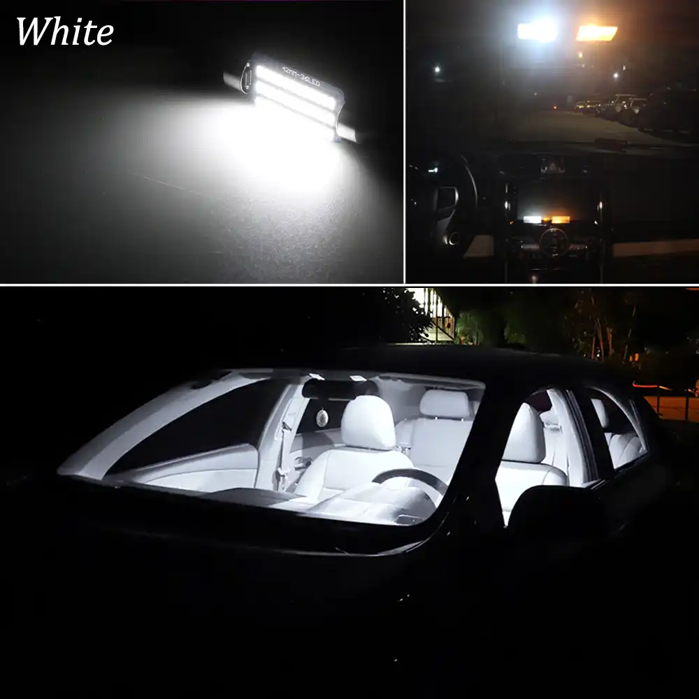 AMG 16pcs xenon white premium LED interior light kit for Mercedes E C207 Coupe