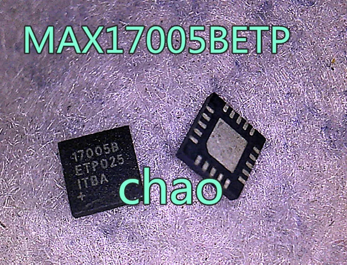 

5pcs/lot MAX17005BETP MAX17005B 17005B QFN